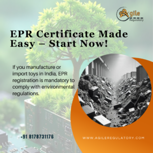 EPR Certificate in Toy Industry