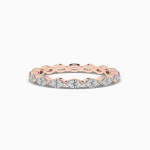 Marquise Diamond Full Eternity Wedding Band