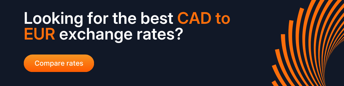 CAD to Euro Exchange Rates