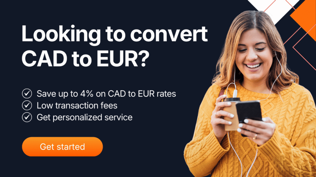 CAD to Euro exchange rate cta