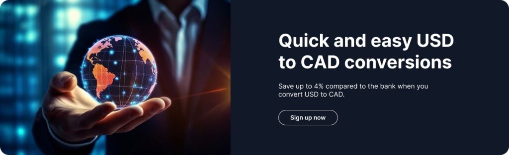 USD to CAD exchange rate cta