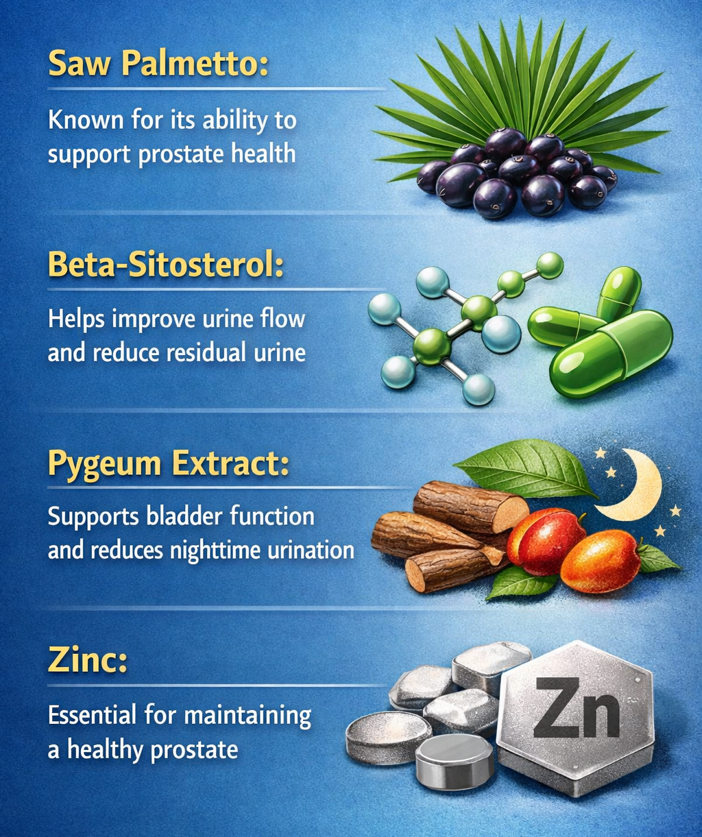 Ingredients That Support Prostate Health 