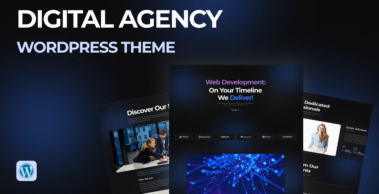 Digital agency building SEO-friendly WordPress website