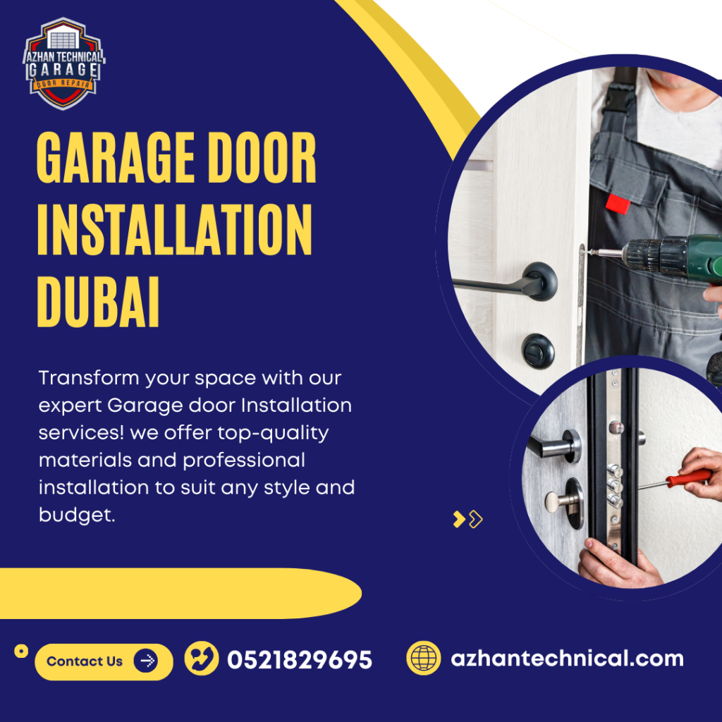 Garage Door Installation Dubai