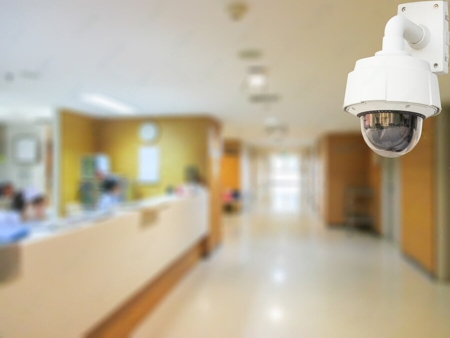 CCTV camera system in a child day care