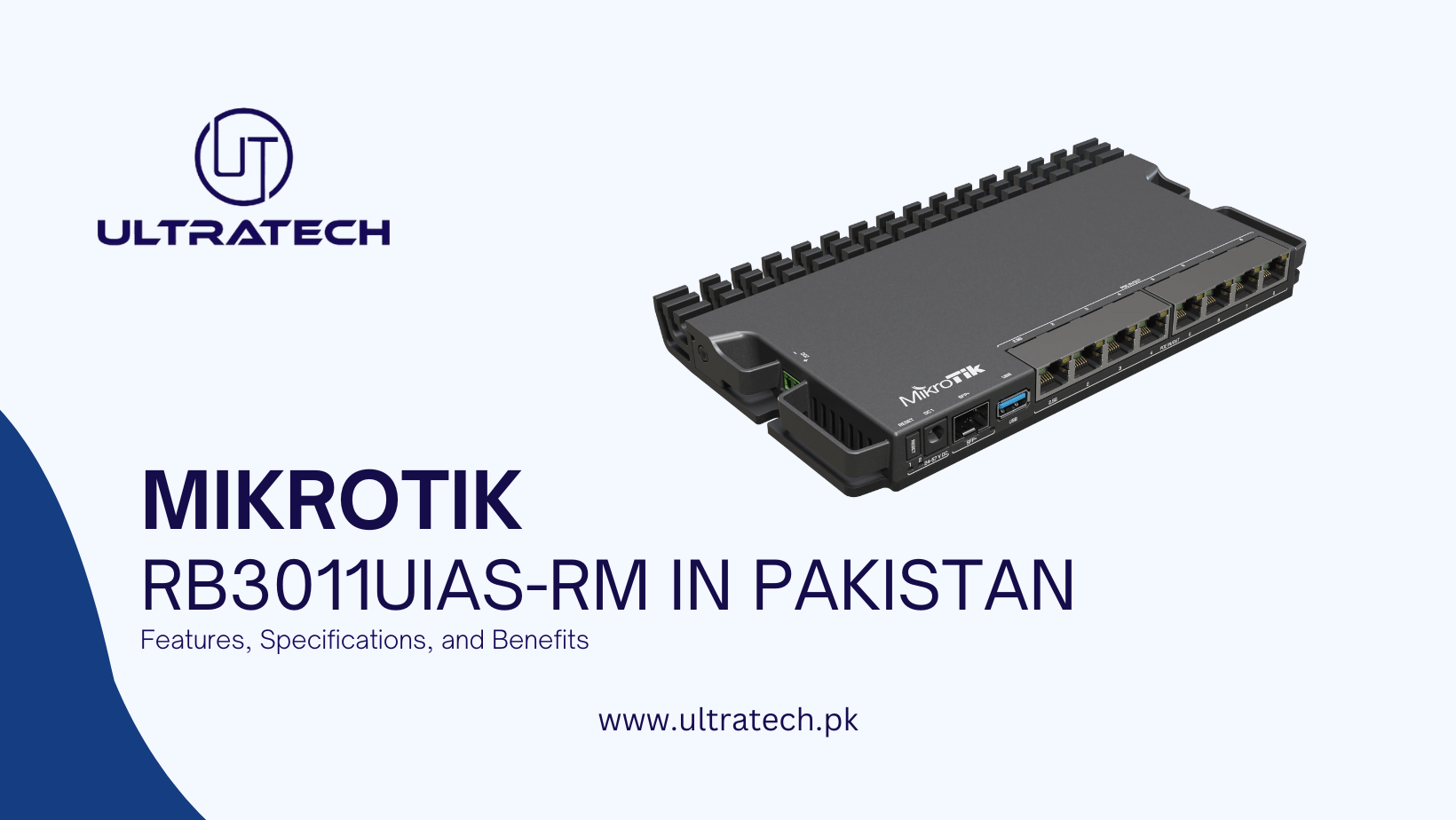 MikroTik RB3011UiAS-RM in Pakistan