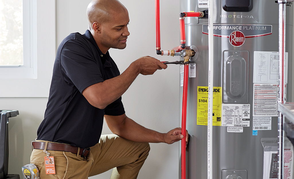 water heater installation