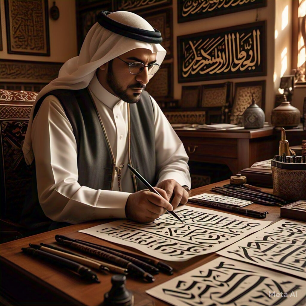 famous Islamic calligraphy artists