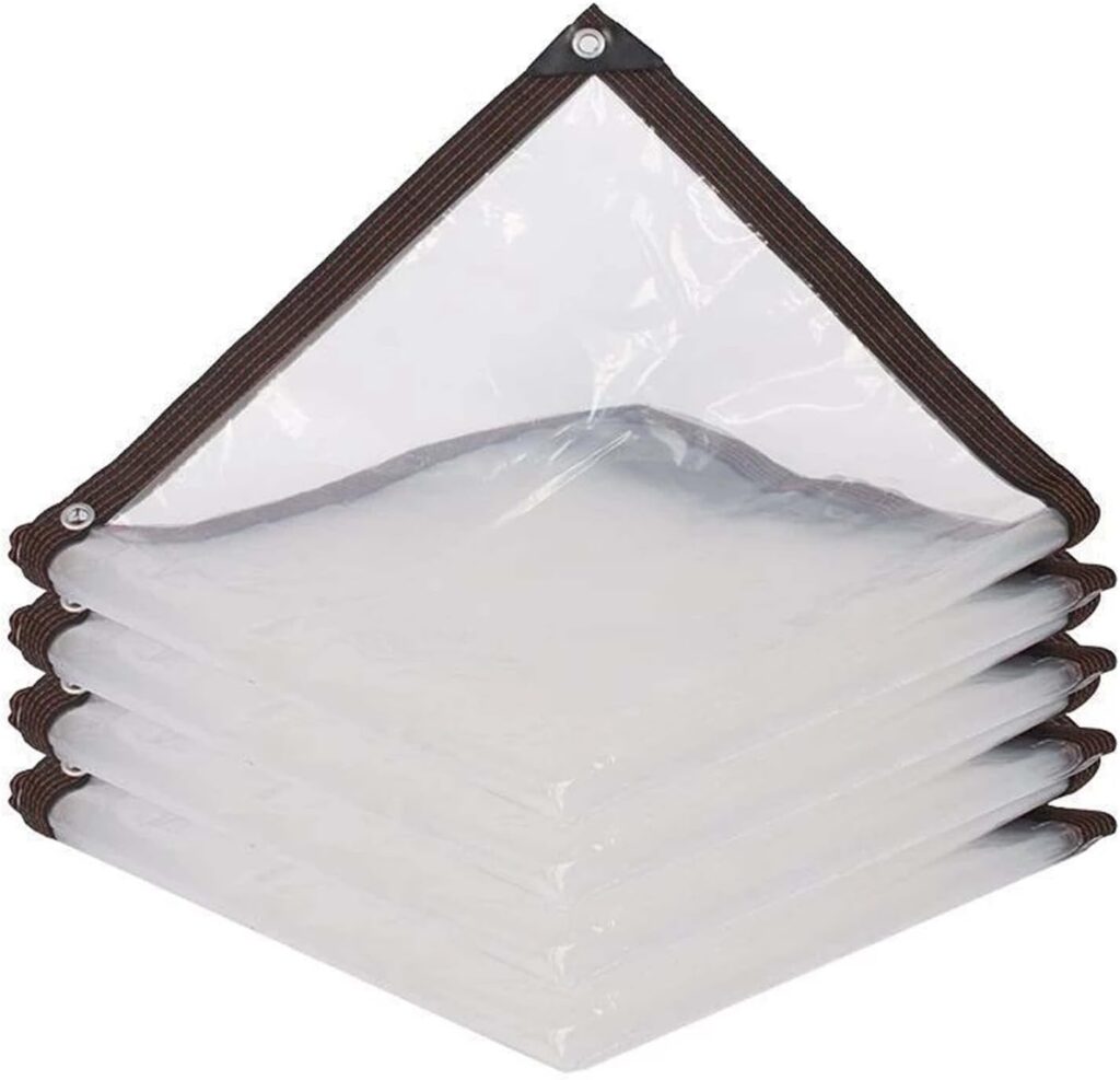 clear tarpaulin