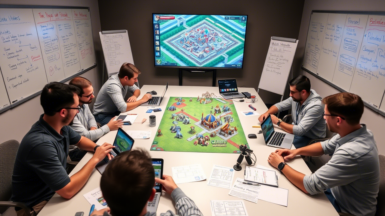 How to Make a Mobile Strategy Game Like Clash of Clans