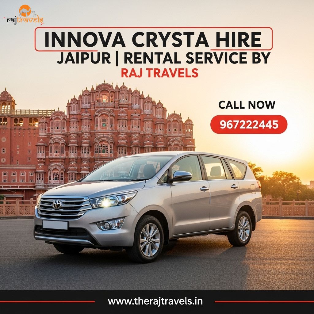 Innova Crysta Rental Jaipur