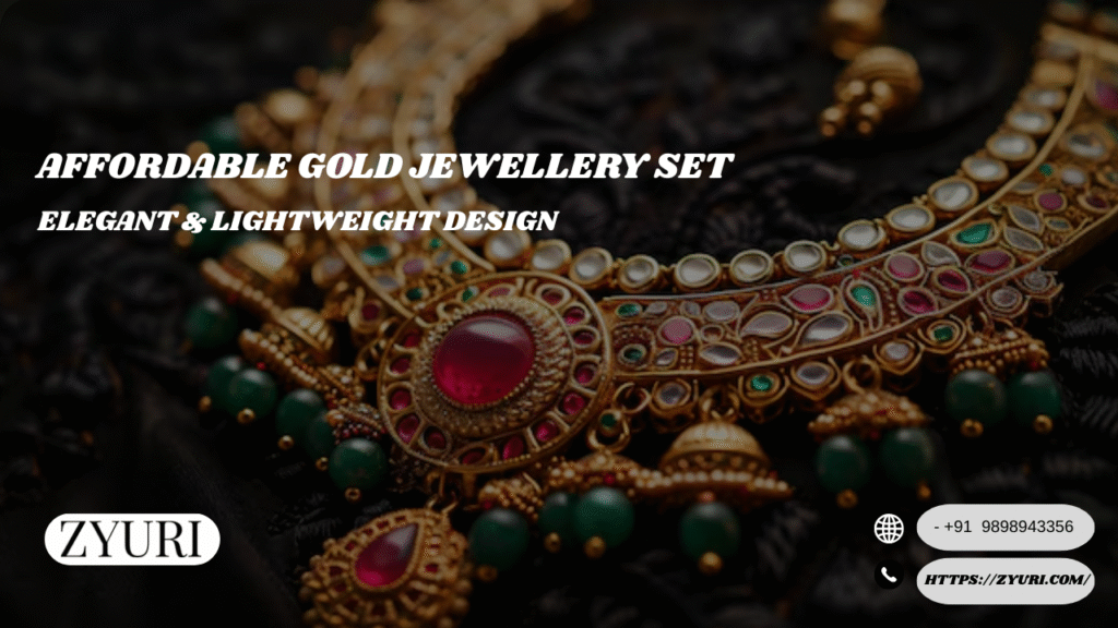 gold jewellery set