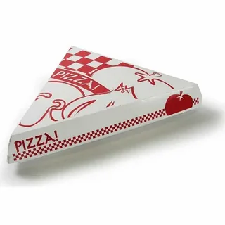 Printed pizza slice
