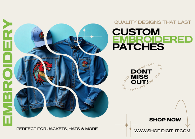 custom embroidered patches