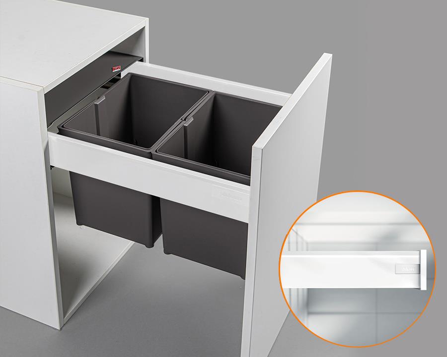 kitchen bins, pull out bin, under sink rubbish bins