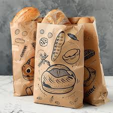 Custom Bread Paper Bags
