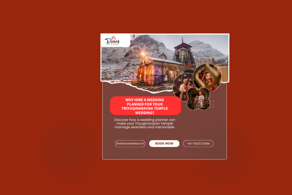 triyuginarayan temple wedding planner​