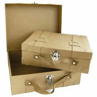 Cardboard Suitcase Boxes