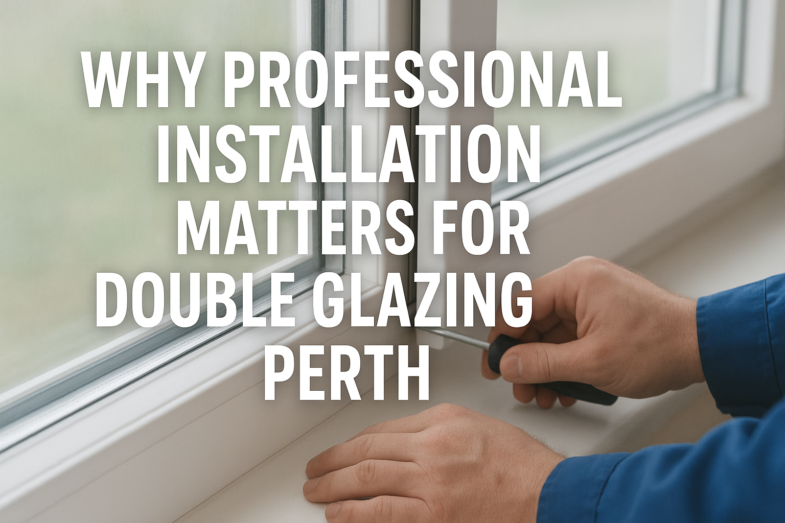 Why​‍​‌‍​‍‌​‍​‌‍​‍‌ Professional Installation Matters for Double Glazing Perth