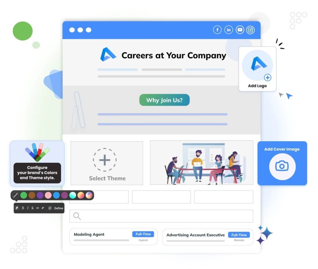 company career page