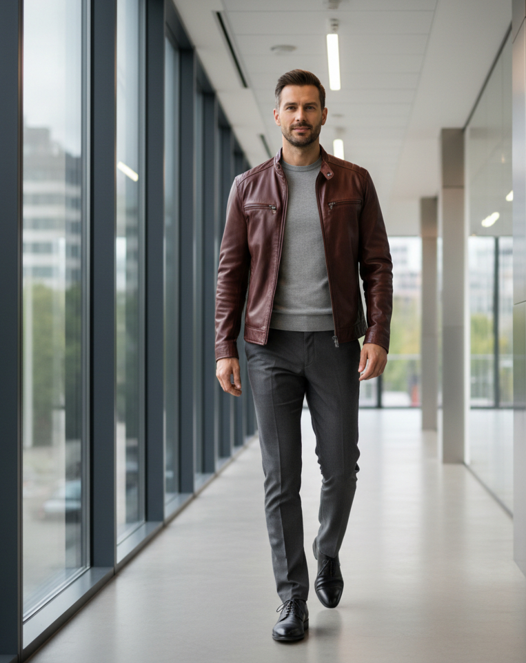 How to Style a Leather Jacket for Date Night or Office Wear