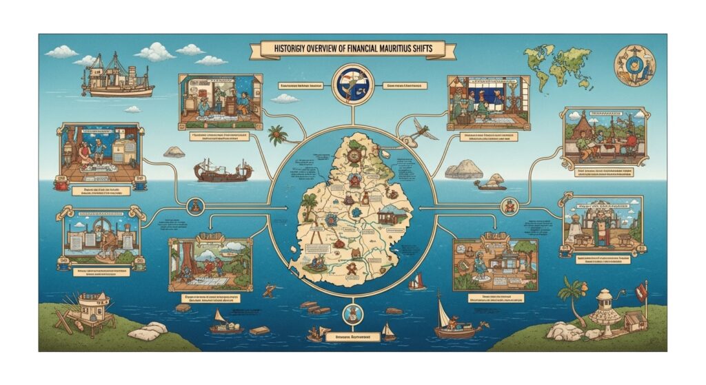 Historical Overview of Financial Mauritius Shifts