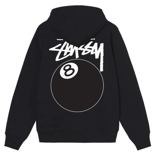 8 Ball Hoodie Black