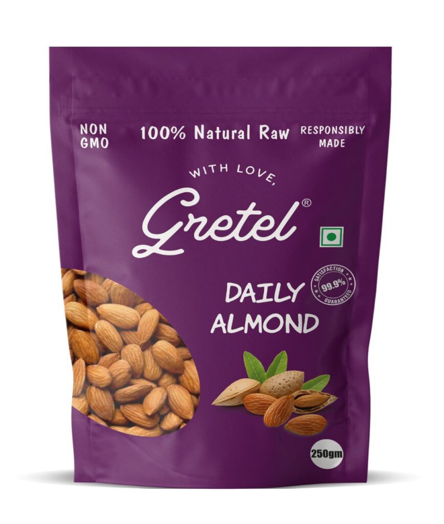 Premium flavoured almonds displayed in bulk for wholesale and supplier selection