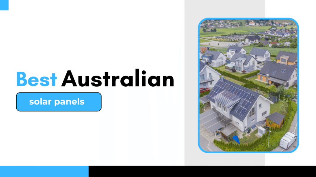 best Australian solar panels