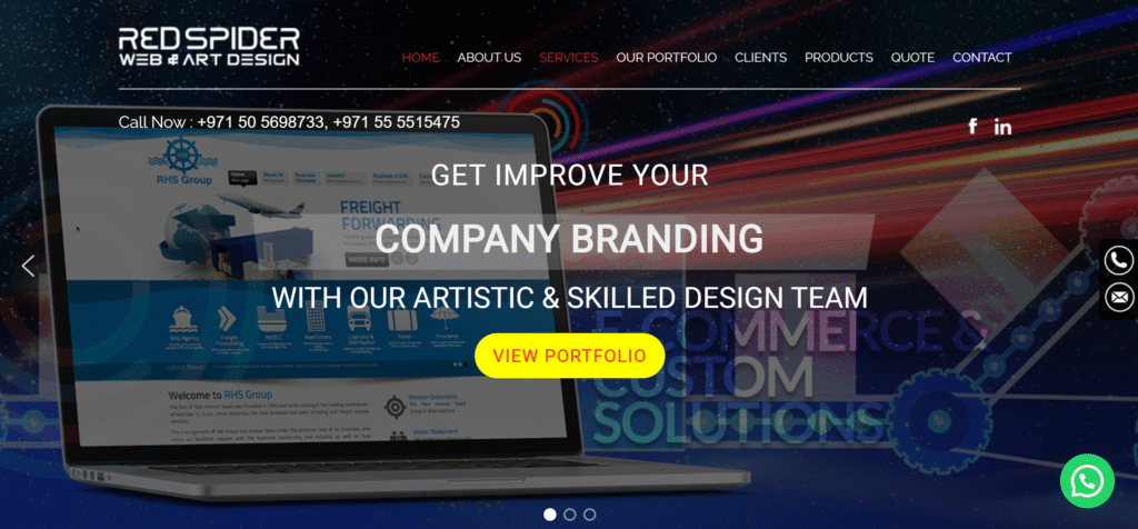 RedSpider Web & Art Design Your Digital Partner for Exceptional Web Design Dubai