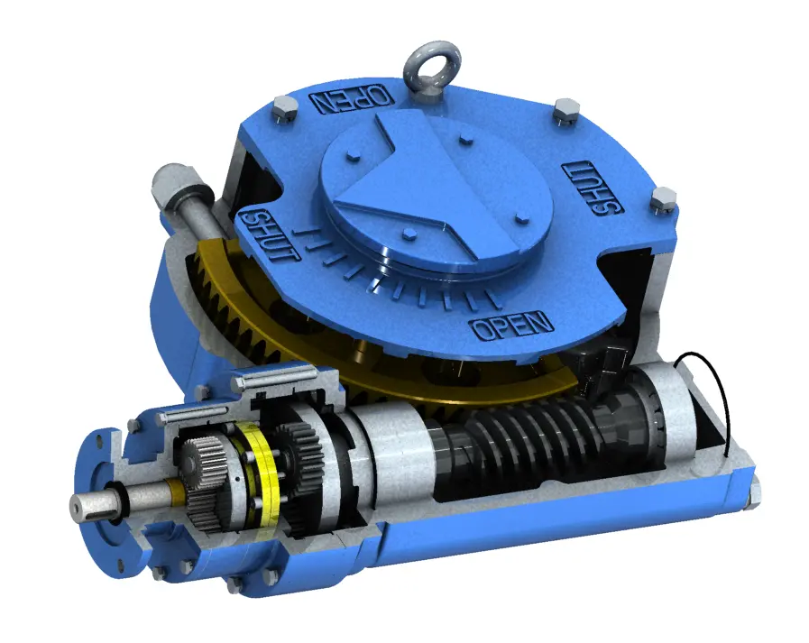 Globe Valve Gearbox