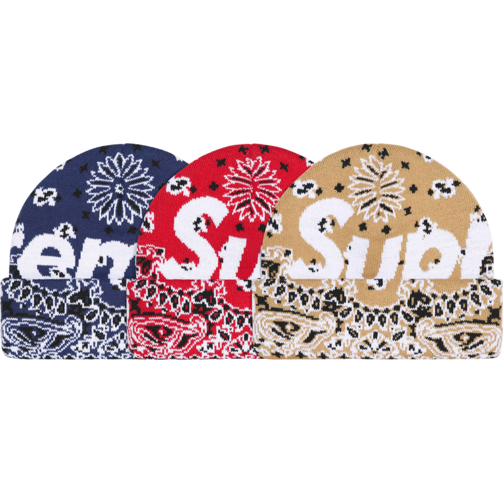 Blue Supreme Beanie