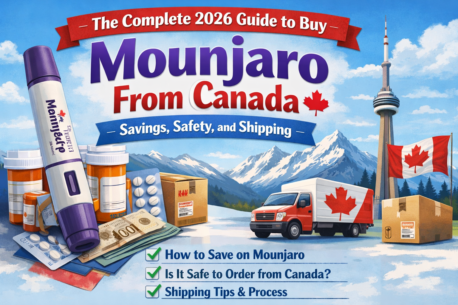 The Complete Guide 2026 Buy Mounjaro From Canada Savings, Safety
