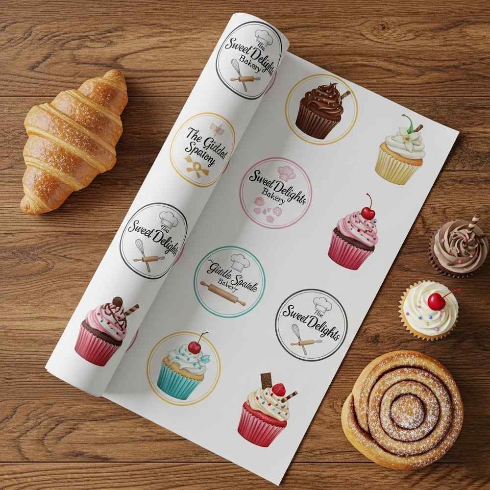 custom printed paper sheets for branding