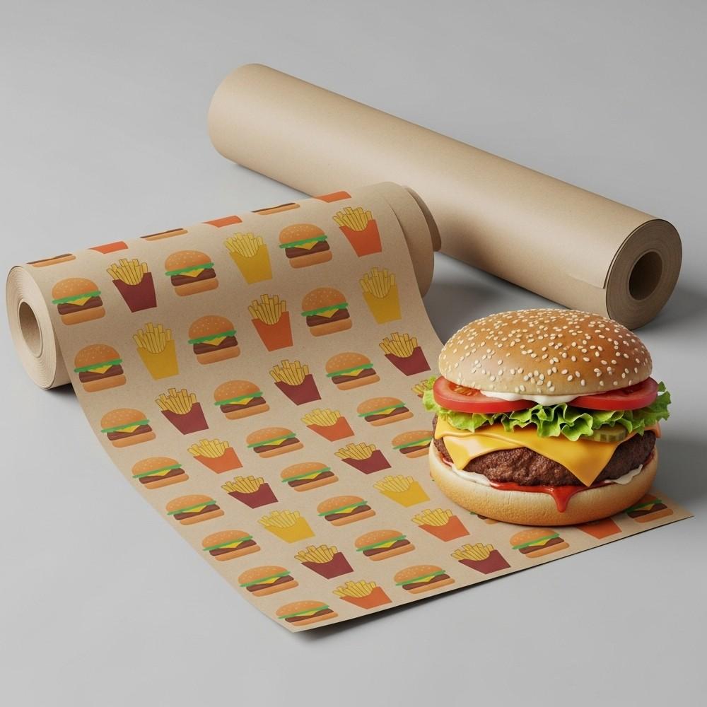 burger wrapping paper