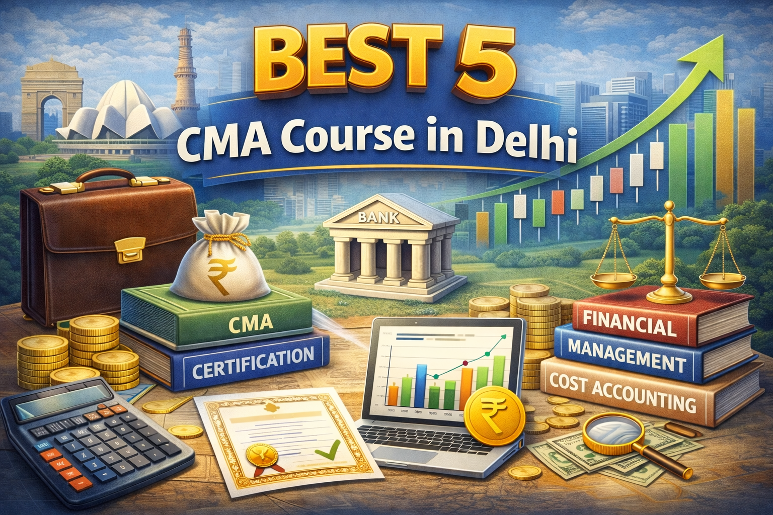 Best 5 CMA Course in Delhi