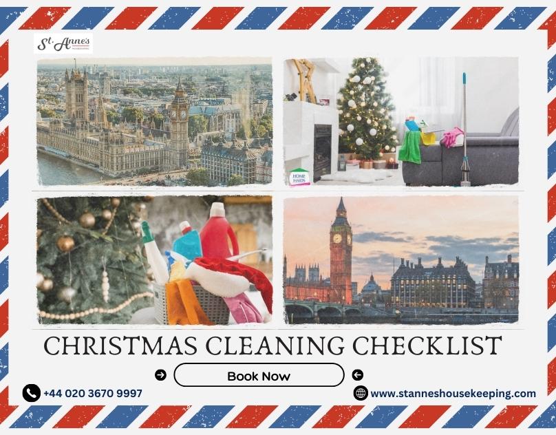 Top Christmas Cleaning Checklist in London