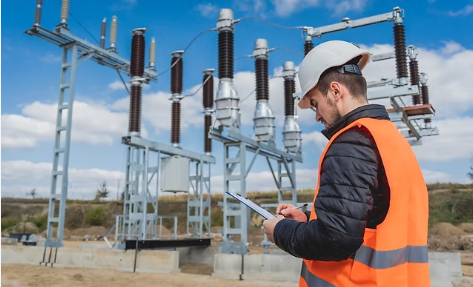 High-voltage substation engineering