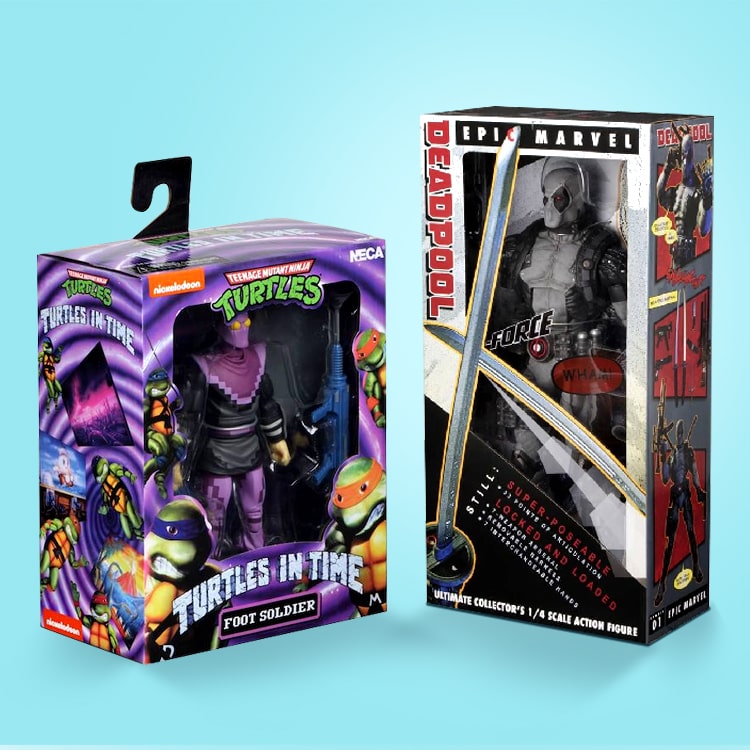 Custom Action Figure Packaging Boxes