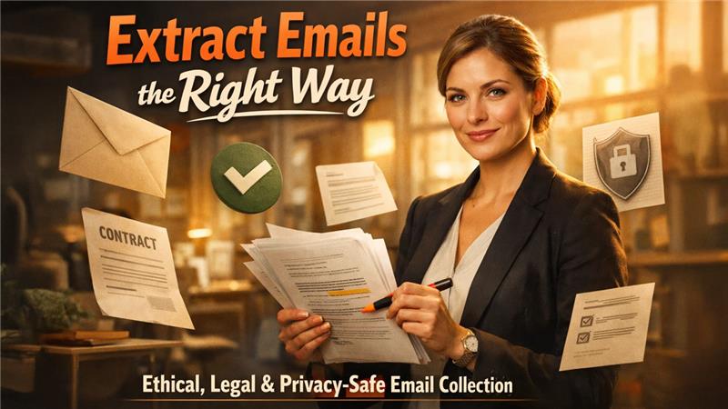 How to Extract Emails from Websites Without Violating Privacy Rules