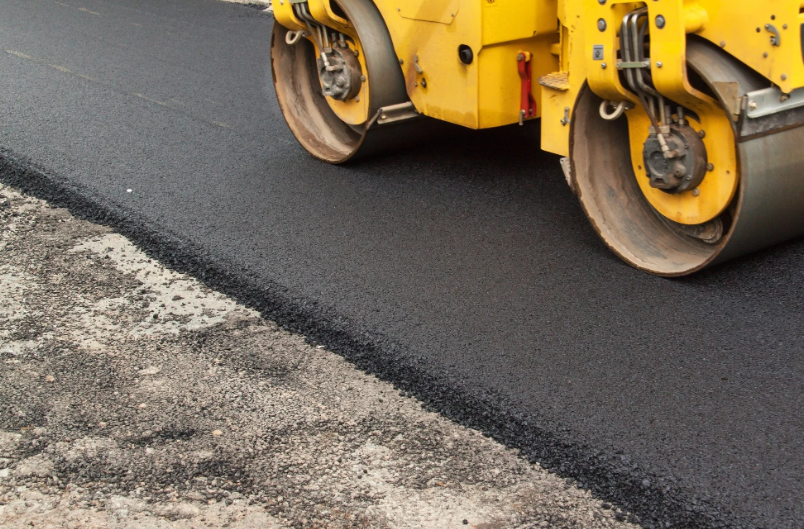 industrial asphalt paving