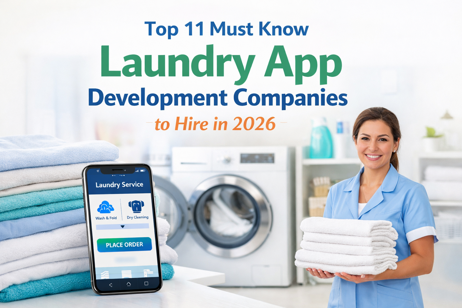 Top 11 Must Know Laundry App Development Companies to Hire in 2026