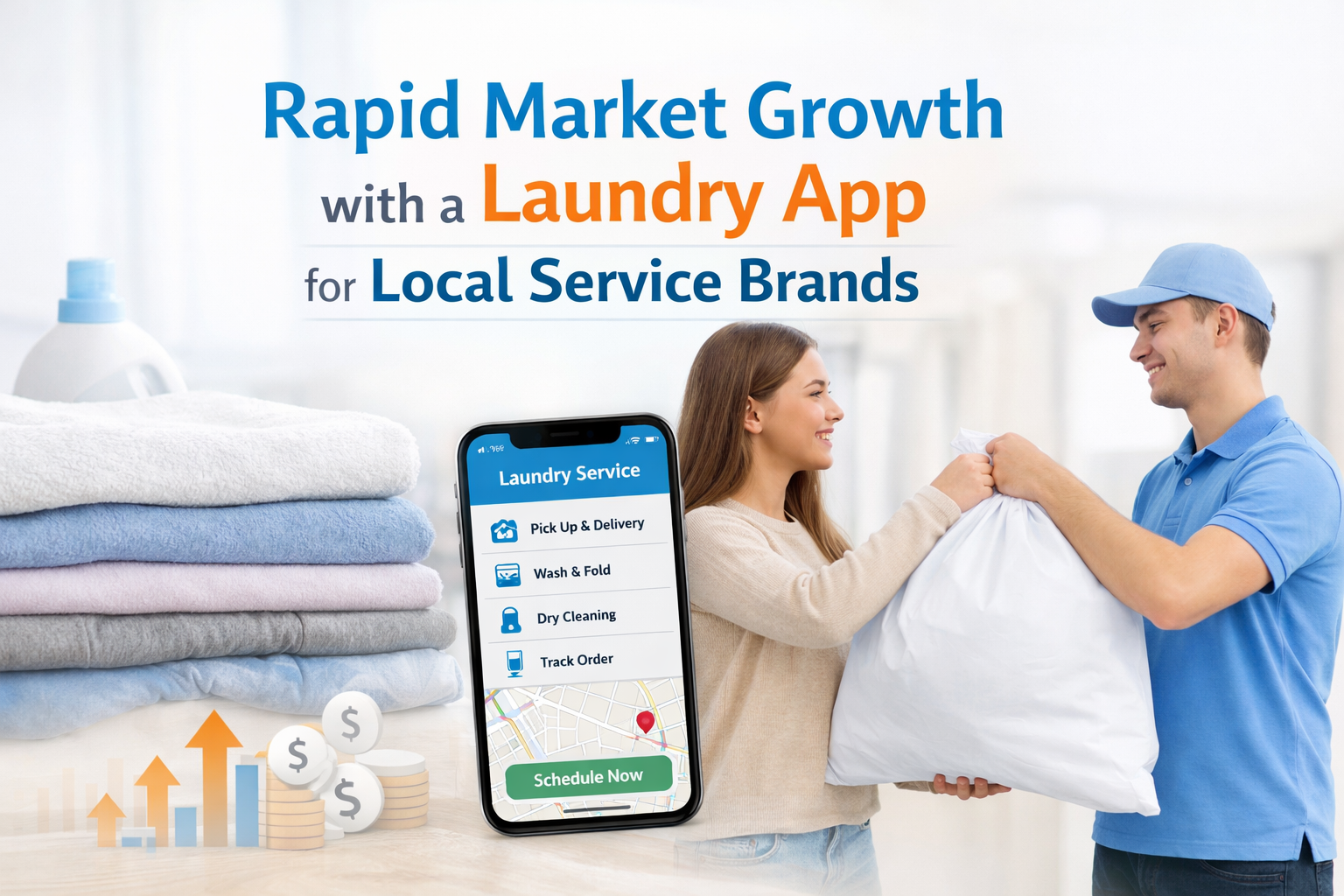 Rapid Market Growth with a Laundry App for Local Service Brands