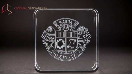 Custom Crystal Trophy