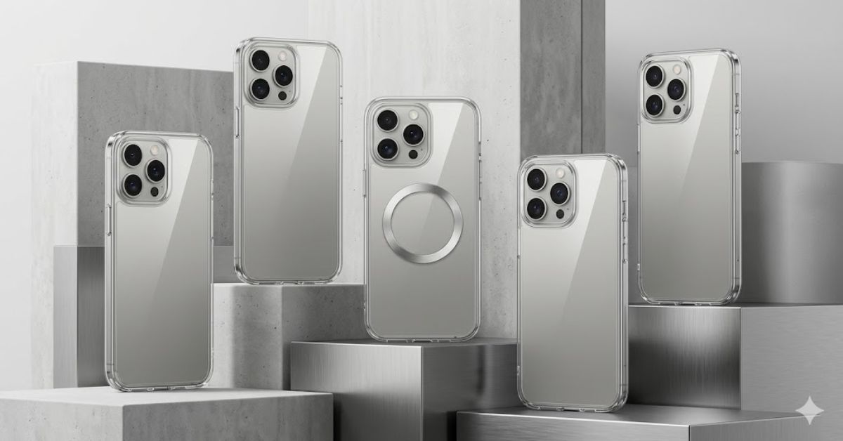 anti yellow clear case