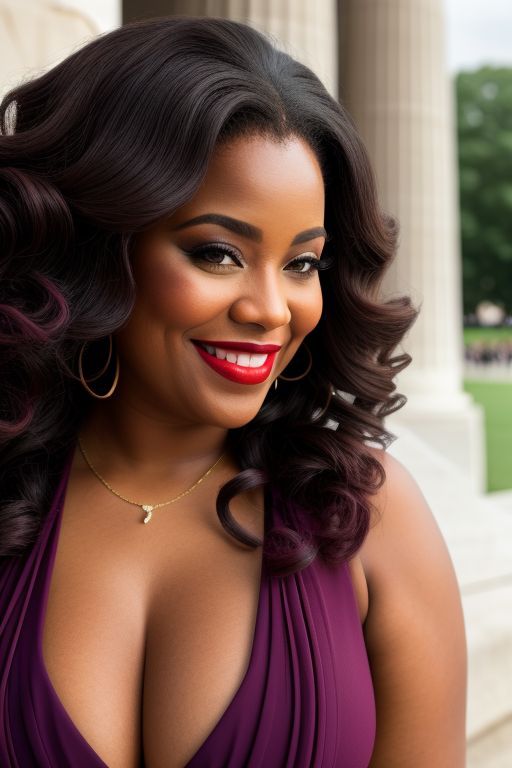 Natural looking wave wig with soft loose curls