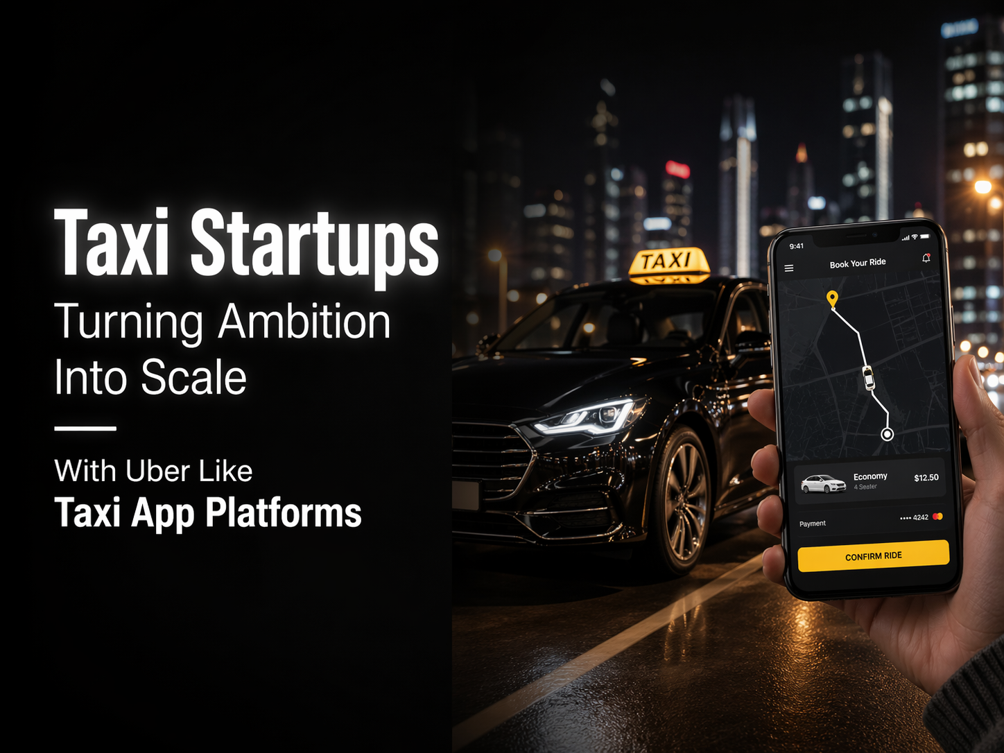 Taxi Startups Turning Ambition Into Scale With Uber Like Taxi App Platforms