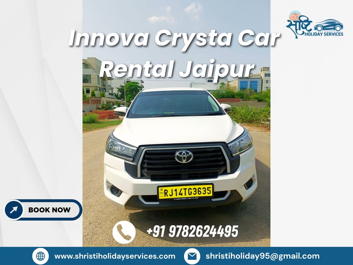Innova Crysta Hire Jaipur