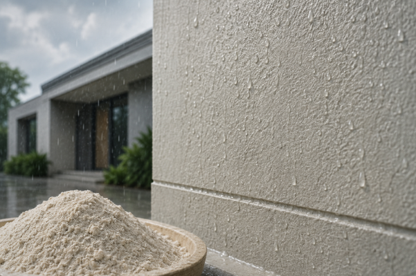 Can Washed Plaster Sand Improve Exterior Finish Durability in Wet Conditions