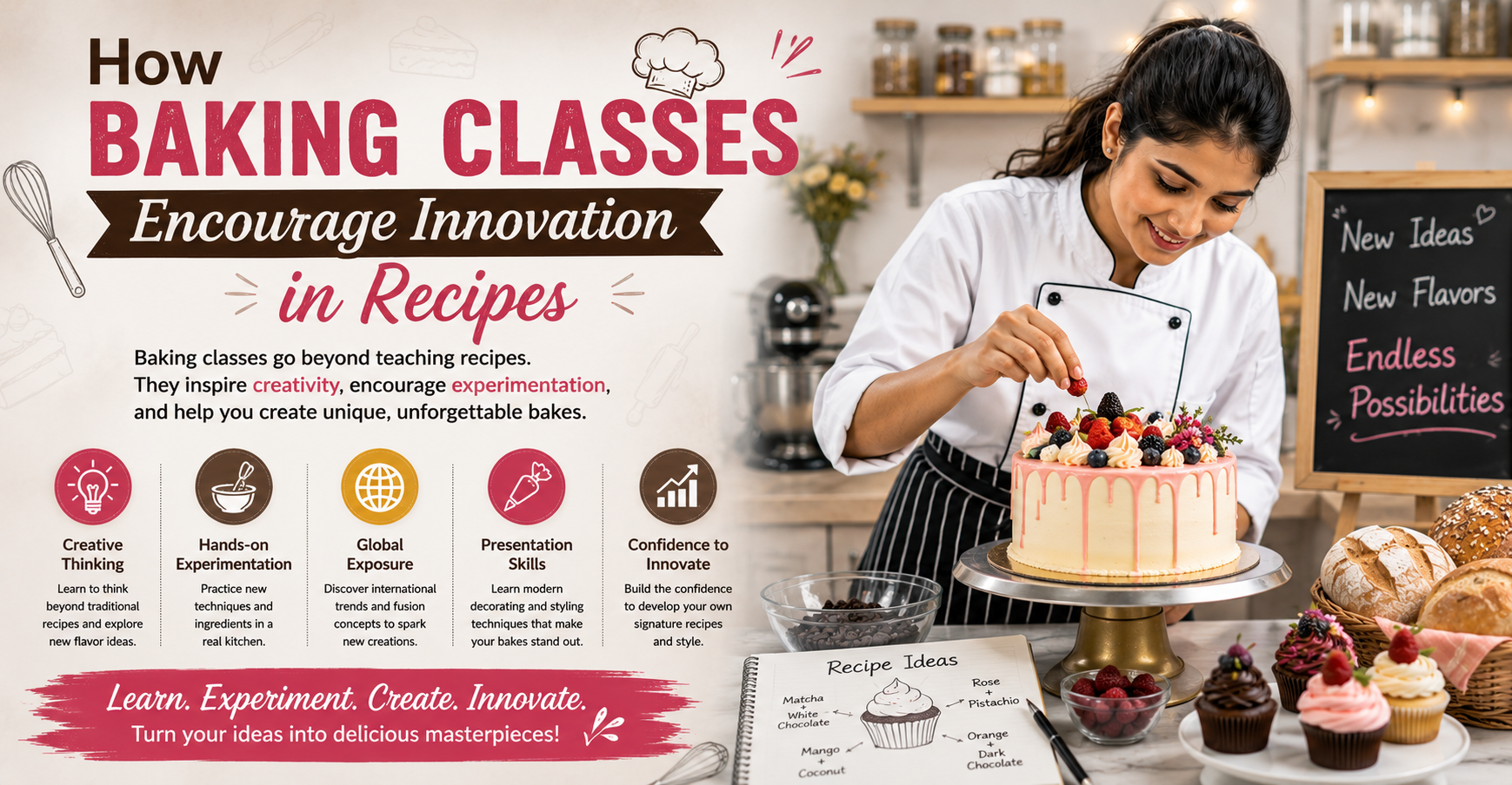 How Baking Classes Encourage Innovation in Recipes